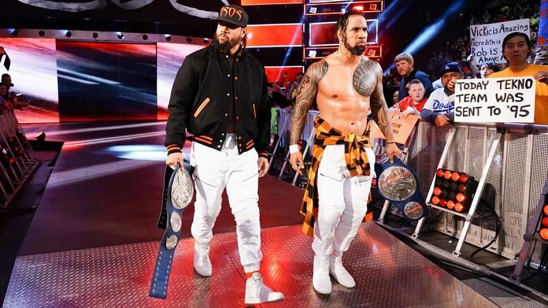 The Usos didn't lose their Championships at Fastlane